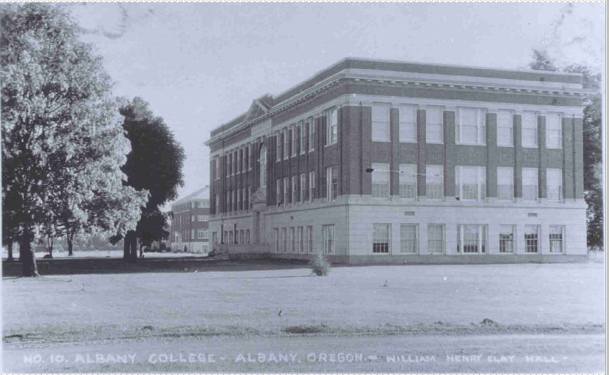 This original building at Albany College is the same building that stands today in the campus of the Department of Energy. It now serves as the administrative building.