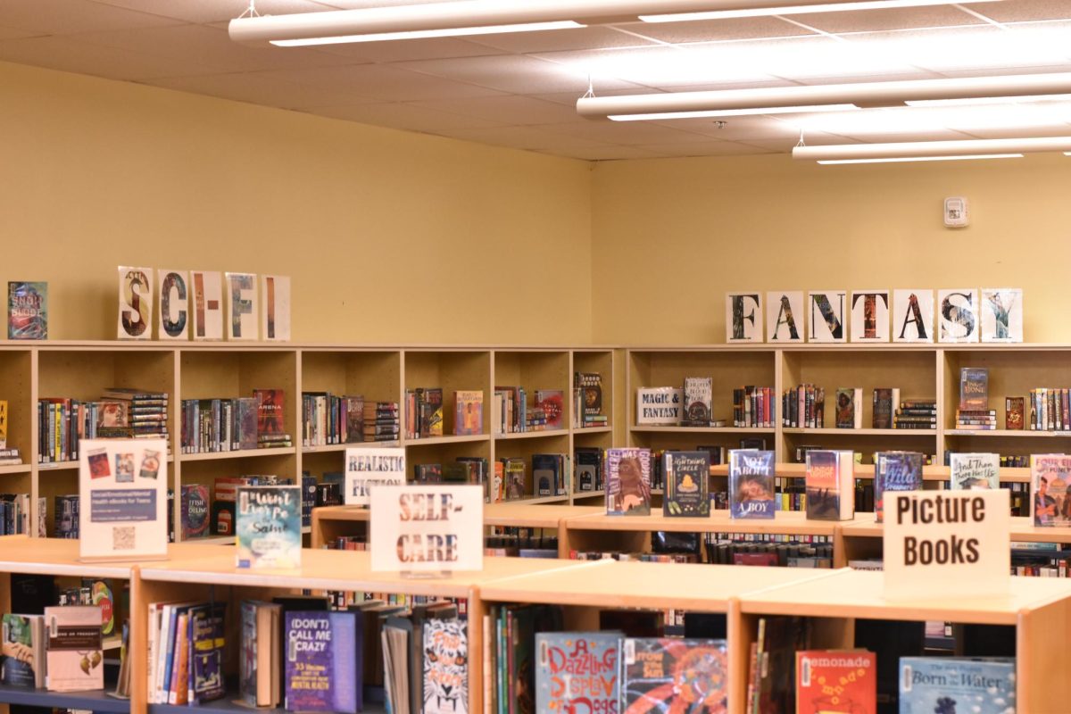 How the West Albany High School library changed