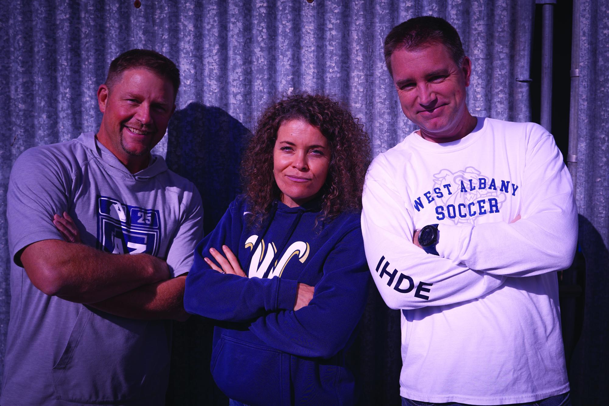 Photograph of Marty Johnston. Krissy Rassmusen, and Erik Ihde.
(Left to RIght)