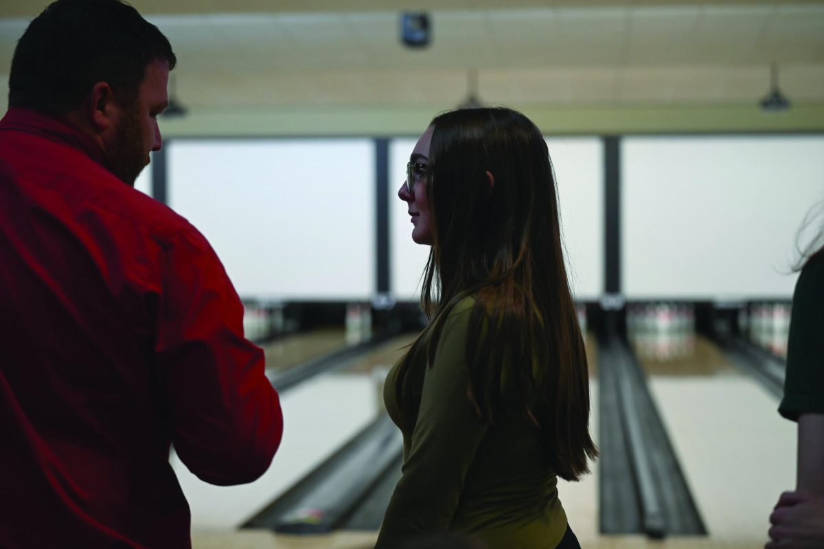 The Leading Pin; Junior Leading the Girl's Bowling Team